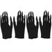 Hemoton 2 Pairs Halloween Fingernails Gloves Scray Ghost Nail Gloves for Party