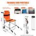 OUKANING EMS Stair Chair Emergency Medical Evacuation Lifting Climbing Wheelchair Stair Lift Chair Emergency Evacuation 2 Wheel