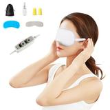 Qepwscx Heated Eye Mask Warm Eye Compress Mask For Dry Eyes USB Electric Eye Heating Pad With Temperature & Timer Control Eye Mask For Sleeping Gift for Wife/Man Eye Mask for TraVEL