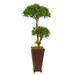 Nearly Natural Bonsai-styled Podocarpus 4-foot Artificial Tree in Decorative Planter