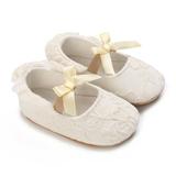 Baby Girls First Walker Shoes Baby Girl Shoes Princess Shoes Crib Shoes Baby Girls Wedding Dress Shoes Soft Sole
