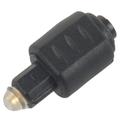 Trjgtas Mini Optical Audio Adapter 3.5MM Female Jack To Digital Toslink Male Plug for Amplifier