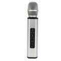 K6 Wireless Bluetooth Microphone Portable Handheld Microphone Speaker Machine for PC SmartphonesSilver