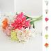 Sunjoy Tech Lily Bouquet Not Fade Non-Withering Easy Care No Watering Aesthetic Decorative Soft Rubber 10 Head Simulation Small Lilies Wedding Decor