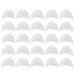 50 Pairs Suit Shoulder Pads Cotton for Women Clothing Suits Coat Fashion and Man