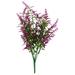 12pc Setaria Lavender Bouquet Wedding Artificial Flowers for Vase Flowers Artificial Christmas Flower Foam for Artificial Flowers Artificial Flower Hanging Basket Lilies Artificial Flowers