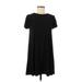 Annalee + Hope Casual Dress - Shift: Black Solid Dresses - Women's Size X-Small