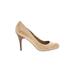 JS by Jessica Simpson Heels: Tan Shoes - Women's Size 8