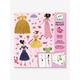 Reusable Stickers, Toy Dresses, DJECO light pink