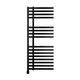 Rointe Venezia 500W Oval Electric Towel Rail 1295mm Graphite - TVEWI50N120