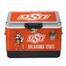 Silver Oklahoma State Cowboys 36-Can Medley Metal Cooler