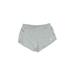 Reebok Athletic Shorts: Gray Solid Activewear - Women's Size Small