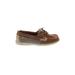 Sperry Top Sider Flats Brown Shoes - Women's Size 4 1/2 - Round Toe