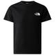 The North Face - Teen's S/S Simple Dome Tee - T-Shirt Gr M schwarz