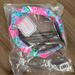 Lilly Pulitzer Accessories | Lilly Pulitzer Bunny Business Top Knot Headband New In Package | Color: Blue/Pink | Size: Os