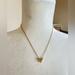 Louis Vuitton Jewelry | Auth Louis Vuitton Essential V Necklace Gold Metal M61083 | Color: Gold | Size: Os