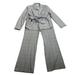 Michael Kors Pants & Jumpsuits | Michael Kors Plaid Gray And Black Pants Suits Size 10 | Color: Gray/Purple | Size: 10