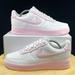 Nike Shoes | Nike Air Force 1 Low Id Nike By You White-Pink Sz 8.5 Mens/ 10 Wmns [Dv3892-900] | Color: Pink/White | Size: 10
