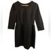 J. Crew Dresses | J. Crew Teddie Black Wool Dress Lined 3/4 Sleeve Size 4 | Color: Black | Size: 4