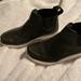Nike Shoes | Black Nike Leather High Top Slip-Ons | Color: Black | Size: 8.5
