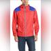 Columbia Jackets & Coats | Columbia Flashback Windbreaker Hood Mens Active Wear Jacket Size 3x | Color: Blue/Red | Size: 3xl