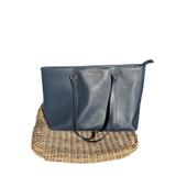 Michael Kors Bags | Michael Kors Large Navy Saffiano Leather Tote/Handbag Michael Michael Kors | Color: Blue | Size: Os