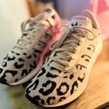 Adidas Shoes | Adidas Animal Print Running Shoes | Color: Black/Cream | Size: 8