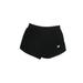 New Balance Athletic Shorts: Black Color Block Activewear - Women's Size Medium