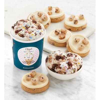 Cupcake Cookie Dough Ice Cream And Cookies by Cheryl's Cookies