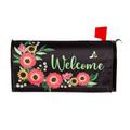 Evergreen Enterprises, Inc Plastic Magnetic Mailbox Cover in Black/Green/Red | 18 H x 20.5 W x 0.1 D in | Wayfair 56852