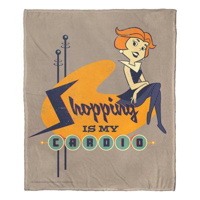 Northwest The Jetsons Shopping Workout Silk Touch Throw | Wayfair 1JET236000006OOF