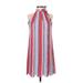 Maison Jules Casual Dress: Red Stripes Dresses - Women's Size X-Small