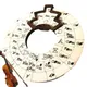 Circle of Fifths Wheel Wood Chord Tools Circle Wheel Développez votre lecture AV Song Writing and