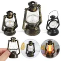 Lampe à huile l'inventaire échelle 1:12 mini lanterne au beurre de kérosène accessoires de maison