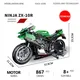 MOC Technique Kawasaki Ninalbanais ZX-10R Moto décennie s de Construction City Racing Hurbike Modèle