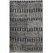 "Kiba Industrial Geometric, Gray/Black/Ivory, 10'-2"" x 13'-9"" Area Rug - Feizy 864R39LKCHL000H14"