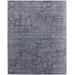 Archor Industrial Abstract, Gray/Blue, 2' x 3' Area Rug - Feizy WTNR8892NVY000P00