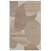 Middleton Casual Watercolor, Brown/Tan/Ivory, 5' x 8' Area Rug - Feizy PLKR8951BRNBGEE10