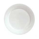 Libbey 911190002 7 3/4" Round Bone China Dinner Plate - White, Reserve by Libbey