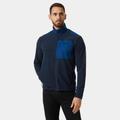 Daybreaker Block Microfleece Jacket Navy