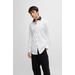 Slim-fit Shirt With Contrast Kent Collar