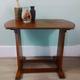 Vintage wooden console table, art deco table, oak table f154