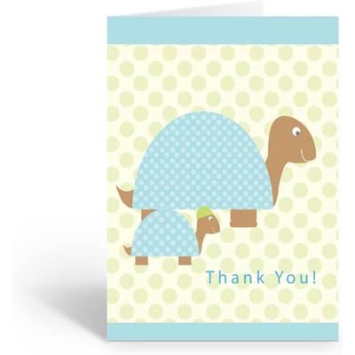 Stonehouse Collection Cute Turtles Thank You Cards - Baby, Kids Thank You Note Card - 10 Boxed Cards & Envelopes (Turtle)