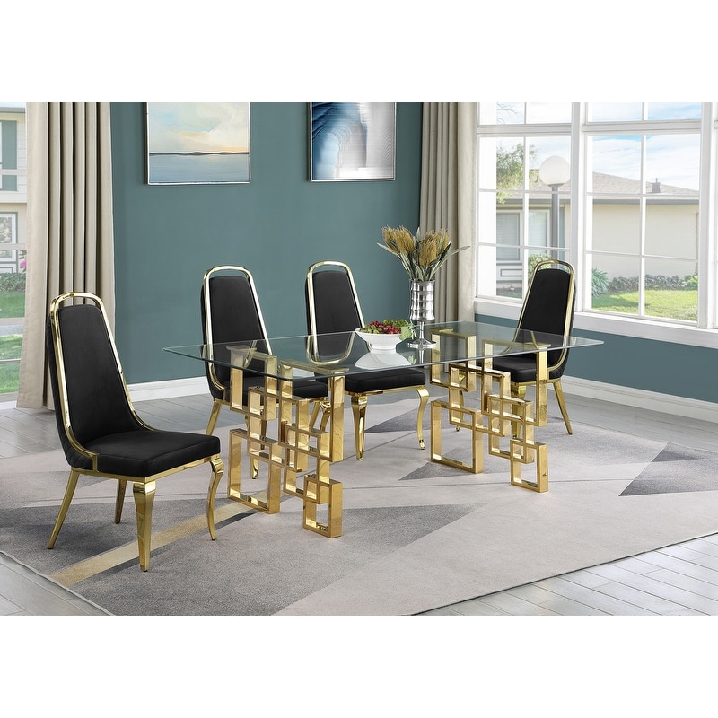 Best Quality Furniture Small Glass Table Dining Sets