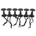 6 Pcs Surfboard Leash Plugs with Cords Strings Water Surfing Accessories Surf Leash Plug Bodyboard Accessory