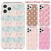 Shockproof Clear Case for iPhone 12 Pro Max Protective Shockproof Phone CaseTPU Cover Case Cute Slim Women Girls Phone Case for iPhone 12 Pro Max 1PC Phone case