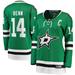 Women's Fanatics Branded Jamie Benn Kelly Green Dallas Stars Captain Patch Home Breakaway Player Jersey