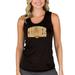 Women's Concepts Sport Black Washington Commanders Marathon Racer Back Tank Top