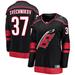 Women's Fanatics Branded Andrei Svechnikov Black Carolina Hurricanes Home Breakaway Player Jersey