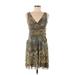 Weston Wear Casual Dress: Brown Dresses - Women's Size X-Small